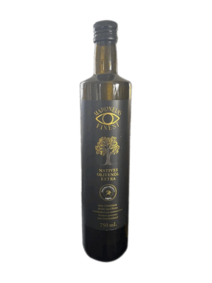 Maroneias Finest Natives Olivenöl Extra in der 0,75l Flasche, Ernte Dez 2024